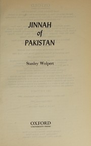 Jinnah of Pakistan